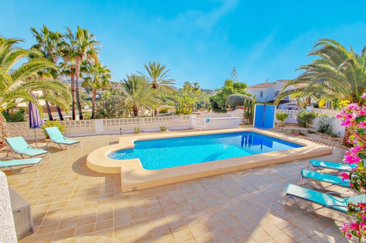 Paula-3 - Holiday Home With Private Swimming Pool In Moraira Eksteriør billede